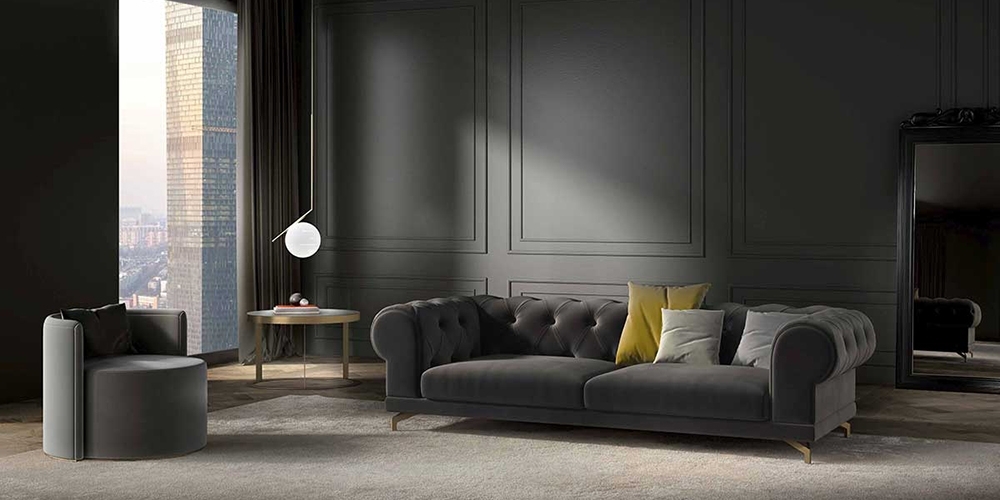 Rubino luxus egyedi kivitelezésű kanapé