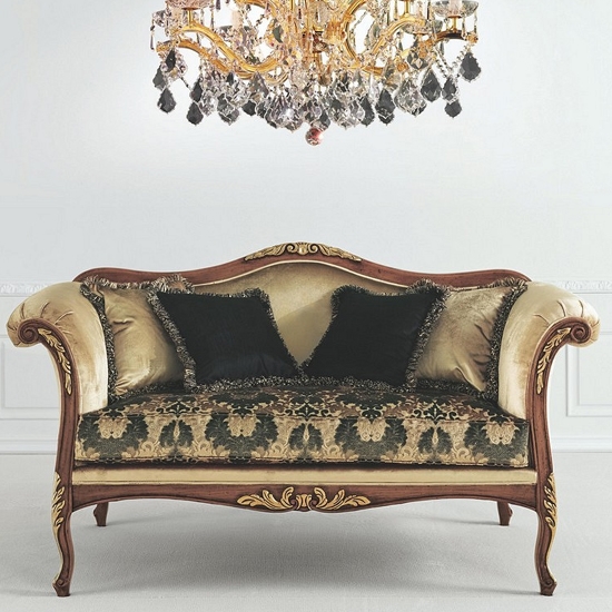 Giulietta klasszikus kortárs 2 személyes kanapé