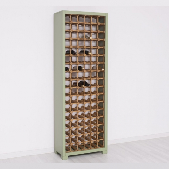 Nagyméretű borospalack tartó 102 üvegnek