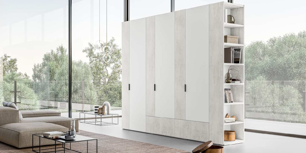 Virgola nyílóajtós gardróbszekrény