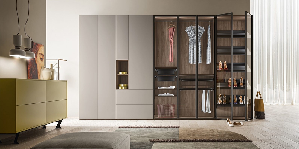 Glix nyílóajtós gardrób