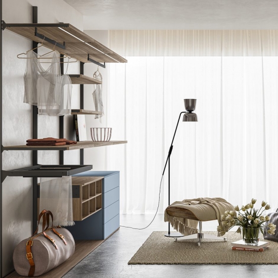 Vertiko nyitott gardróbszekrény NZ-30 (1)