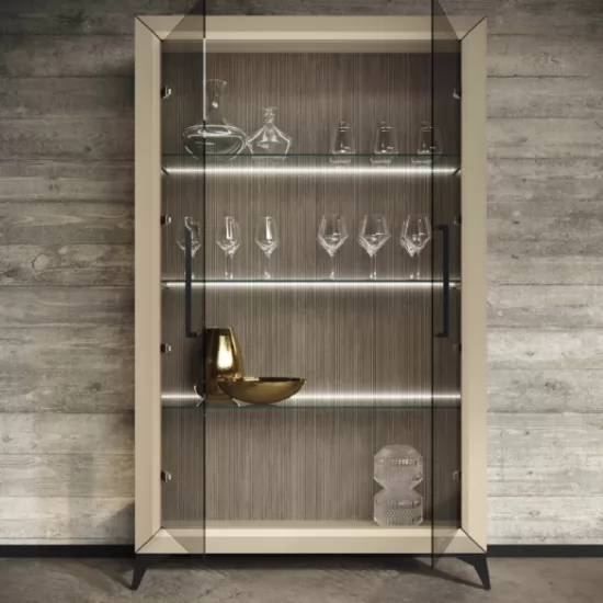 Prestige olasz 2 ajtós vitrin