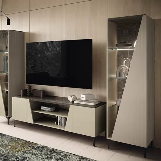 Fidia olasz elegáns 1 ajtós vitrin