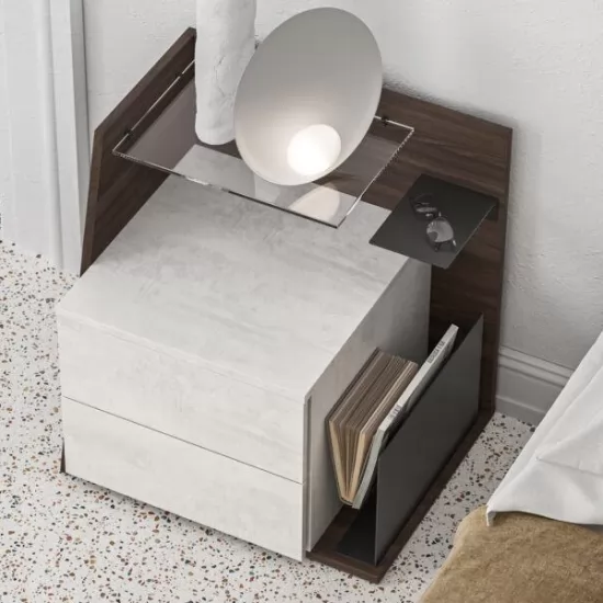 Fly 2 fiókos éjjeliszekrény