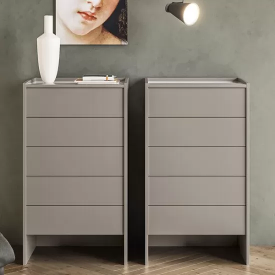 Linear modern 5 fiókos komód