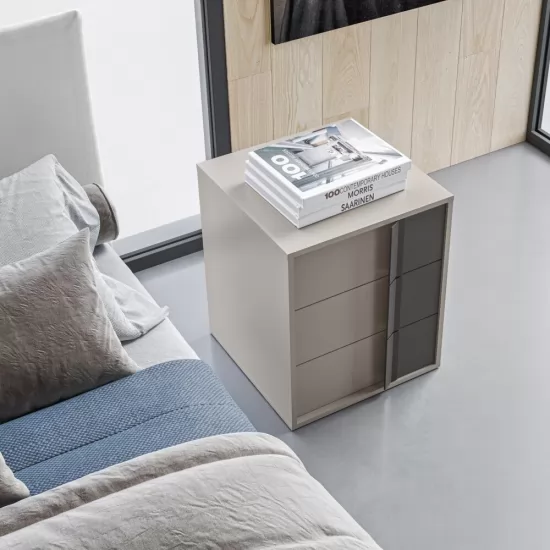 Wake modern 3 fiókos éjjeliszekrény