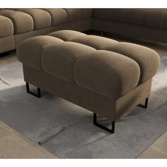 Aspen nagy puff világos barna