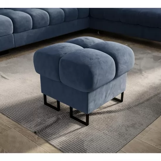 Aspen puff 2 méretben sötétkék