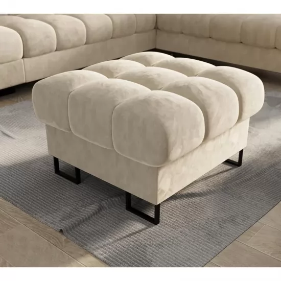 Aspen puff 2 méretben bézs