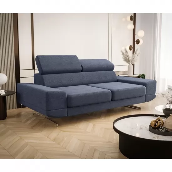 Milano II. személyes modern kanapé sötétkék
