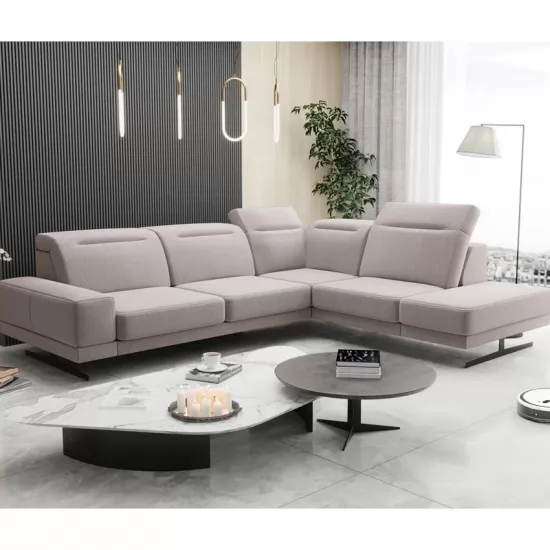 Fiore kényelmes sarokkanapé bézs