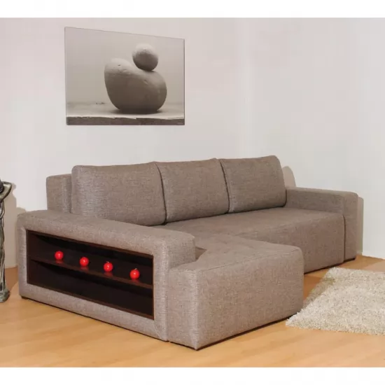 Kairo modern bőr vagy szövet sarokkanapé