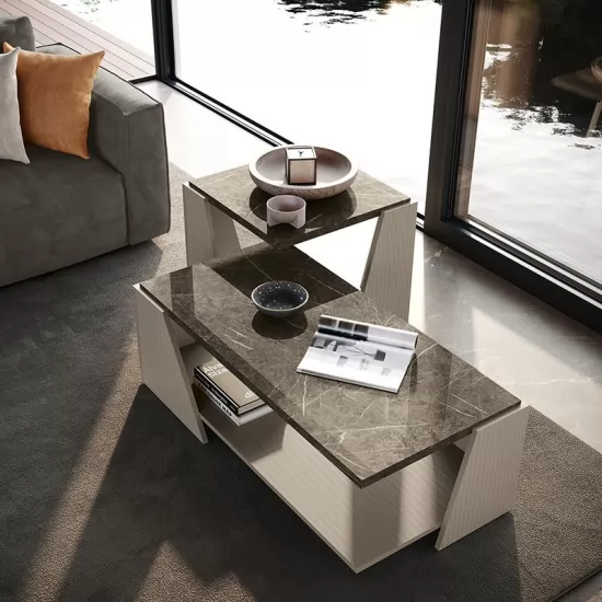 Lusso elegáns dohányzóasztal