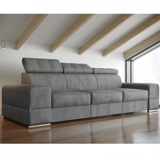 Royal III. személyes fix kanapé szürke