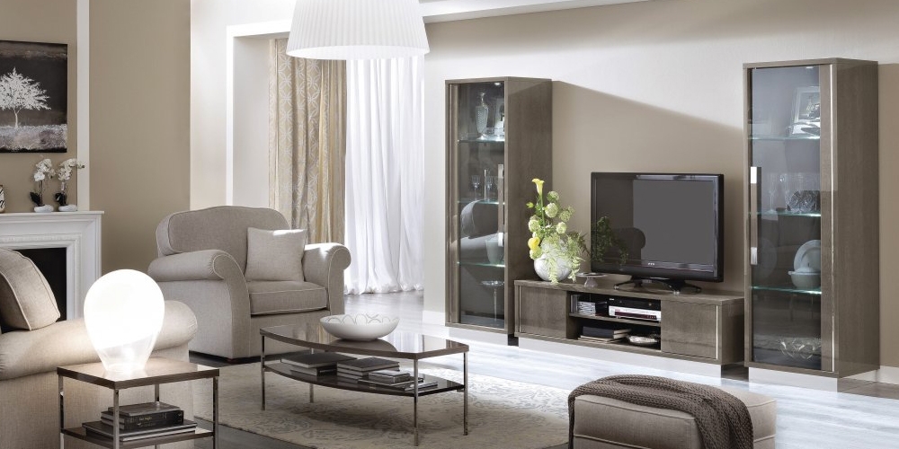 Platinum modern magasfényű nappali