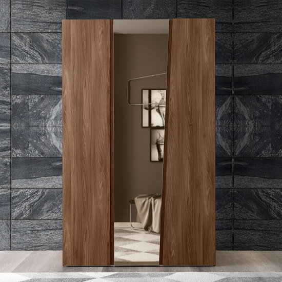 Storm 3 ajtós gardróbszekrény tükrös