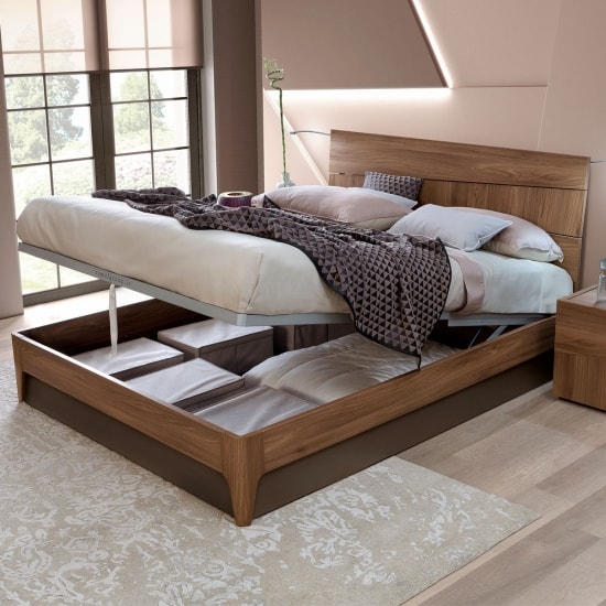 Storm 180 cm ágyneműtartós franciaágy